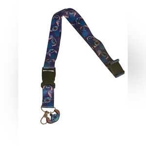 Disney Stitch Character Blue Lanyard
